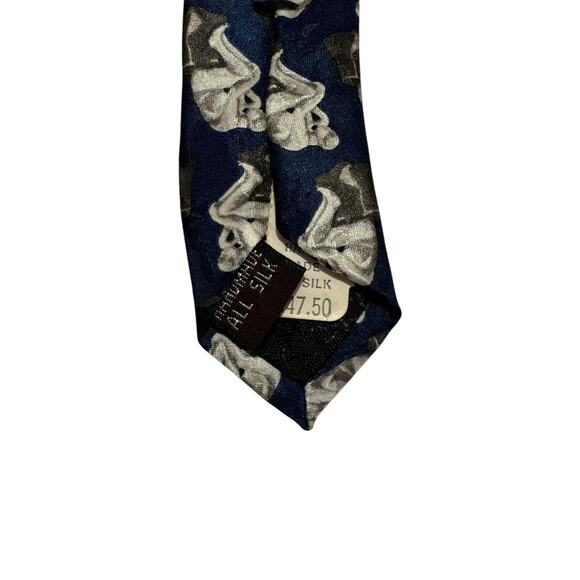 Museum Artifacts The Thinker Vintage Novelty Necktie Silk - Picture 6 of 7